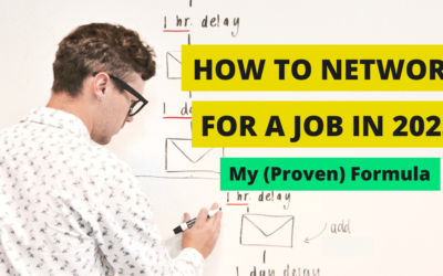 HOW TO NETWORK FOR A JOB IN 2023: My (Proven) Formula Used by Successful Job Seekers