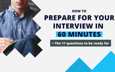 How to prepare for your interview in 60 minutes or less