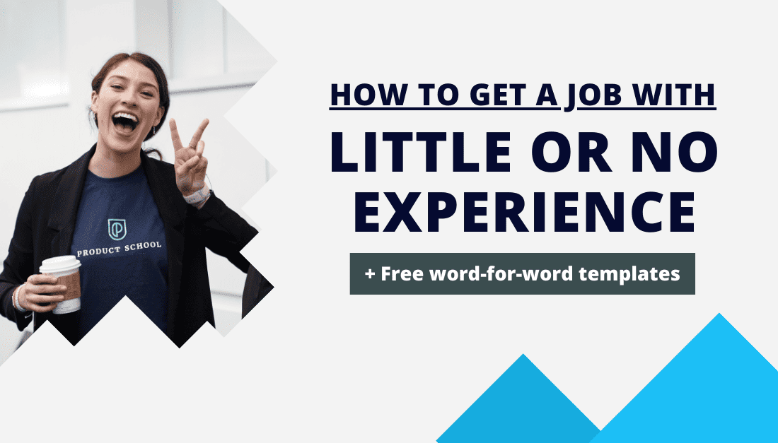 how to get a job with no experience